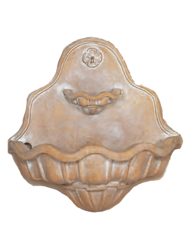 Tuscany Cast Stone Outdoor Garden Wall Fountain With Spout Fountain Tuscan